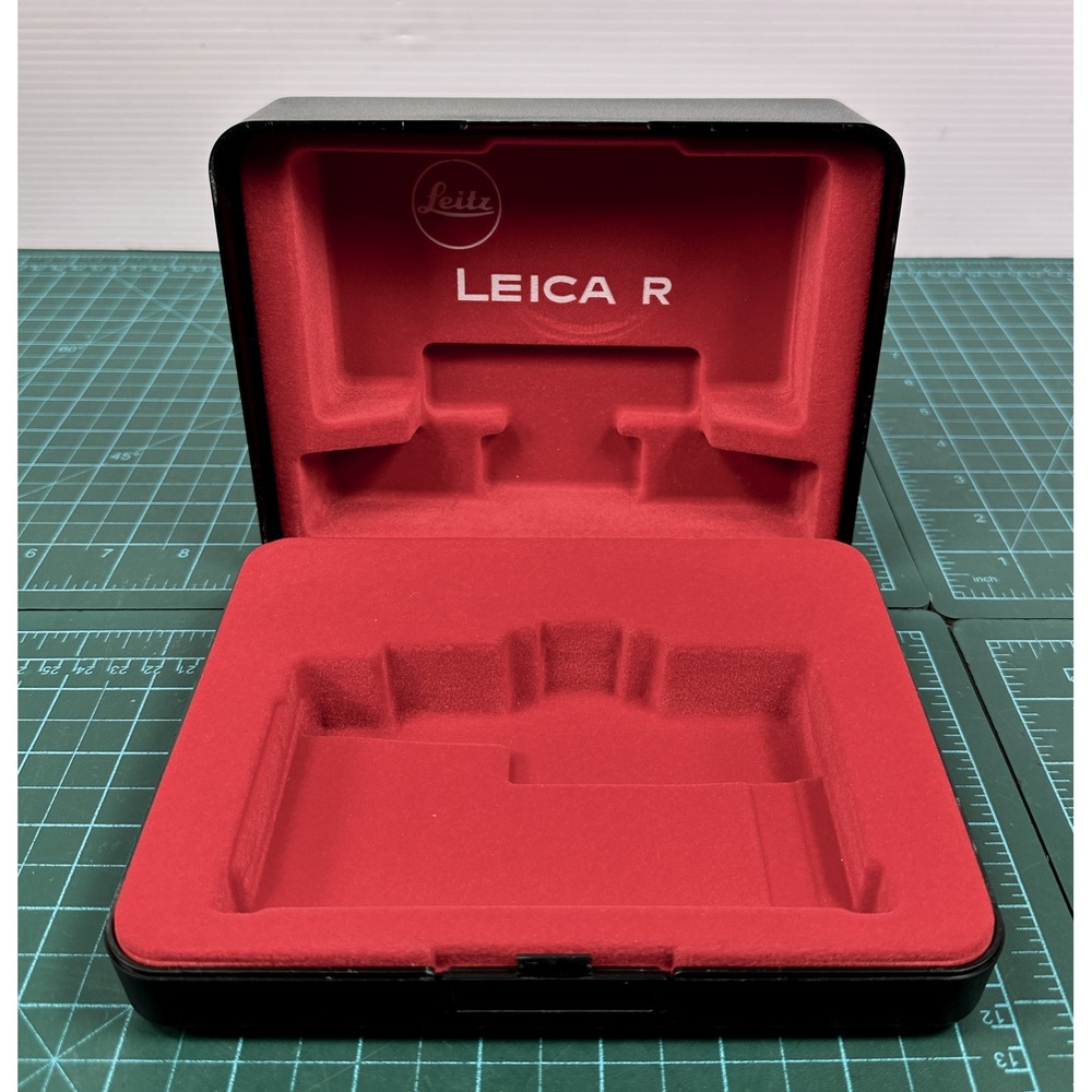 Vintage Leitz Leica R Series Presentation Case Hard Shell Clamshell Box OEM